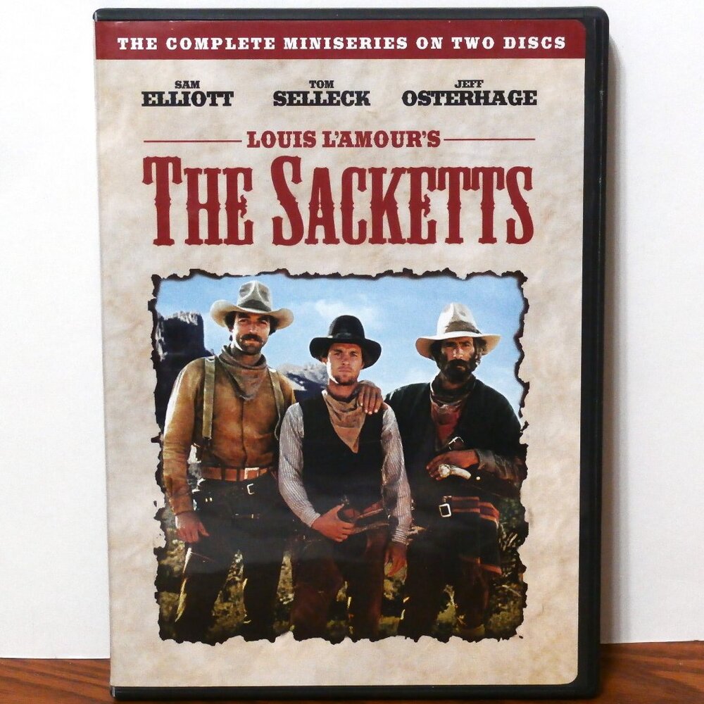 Louis L'Amour's THE SACKETTS DVD The Complete Miniseries on Two Disc